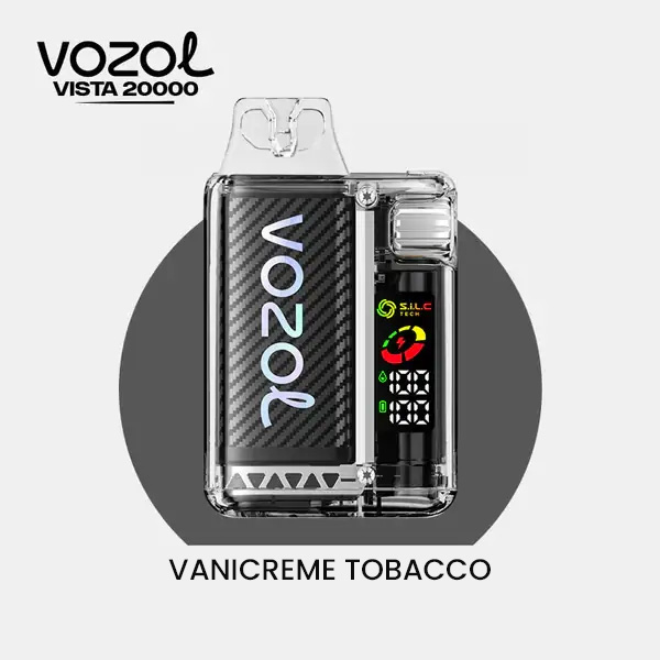 Vozol-Vista-20000-Vanicreme-Tobacco.jpg Vozol Vista 20000 Vanicreme Tobacco - Görsel 1