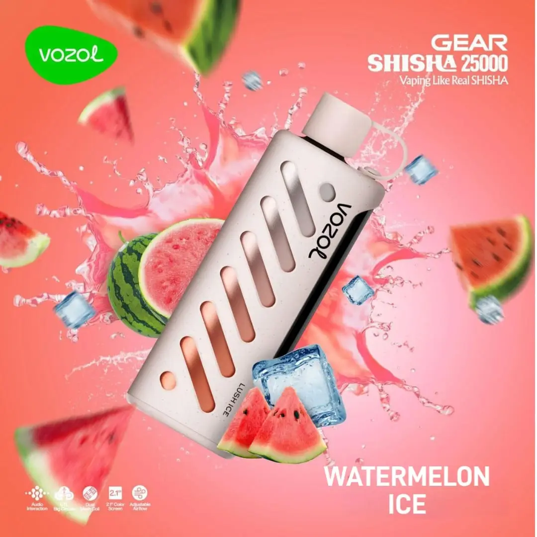 Watermelon-Ice.webp Vozol Gear 25000 Watermelon Ice - Görsel 1