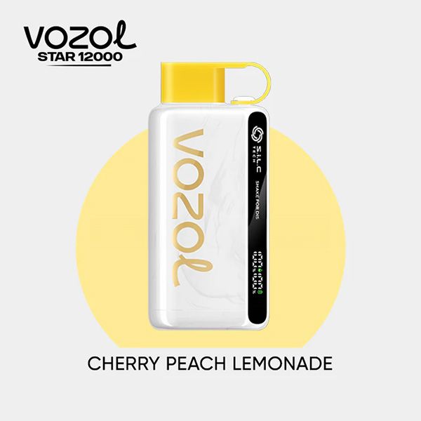 vozol-star-12000-Cherry-Peach-Lemonade.jpg Vozol Star 12000 Cherry Peach Lemonade - Görsel 1