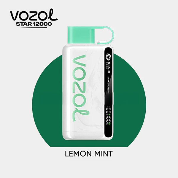 vozol-star-12000-lemon-mint.jpg Vozol Star 12000 Lemon Mint - Görsel 1