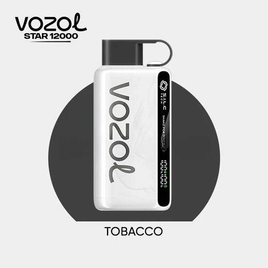 vozol-star-12000-tobacco.jpg Vozol Star 12000 Tobacco - Görsel 1